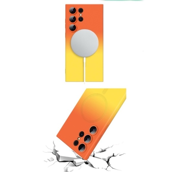 NWB Samsung Galaxy S24 Ultra 5G Magnetic Case, Luxury Soft Liquid Silicone Case - Picture 10 of 12